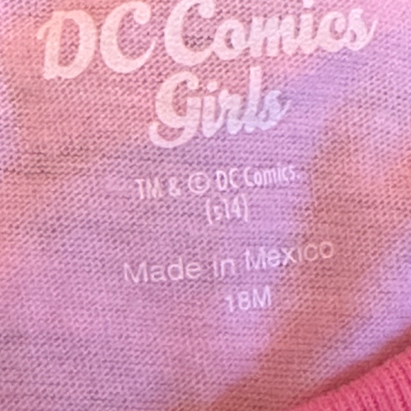 EUC DC Comics Girls 18M Girl Power s/s Shirt - Picture 4 of 4